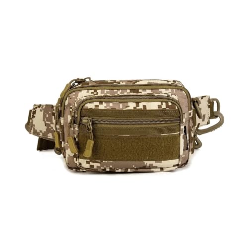 Bolso multiusos hombres impermeable camo viaje cintura deportes riñonera táctica modelo A5