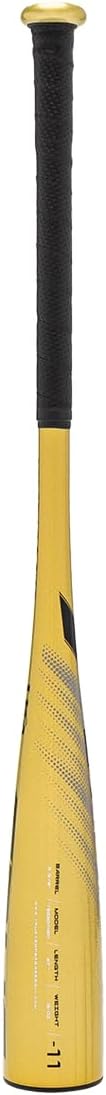 True Temper Dynamic -11 USA Baseball Bat (2 5/8") – One-Piece Alloy Youth Bat with AXENIC Seamless Barrel-to-Handle Tech + Gamma Grip Bundle – Lightweight & Balanced for USA Leagues