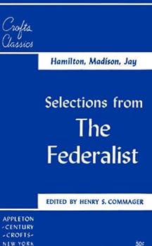 Paperback Selections from The Federalist Book