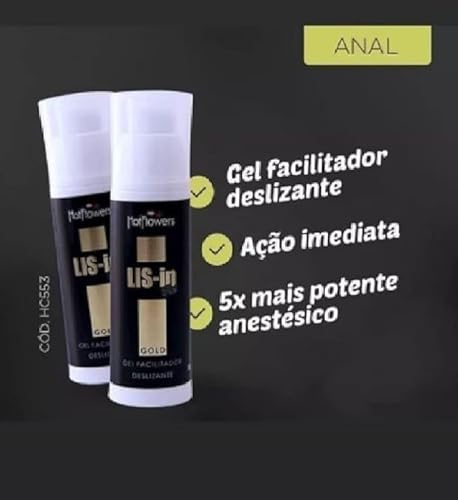 Gel Facilitador de Deslizamento Efeito Imediato Mais potente Extra forte 5 Vezes Hot Flowers Lis in