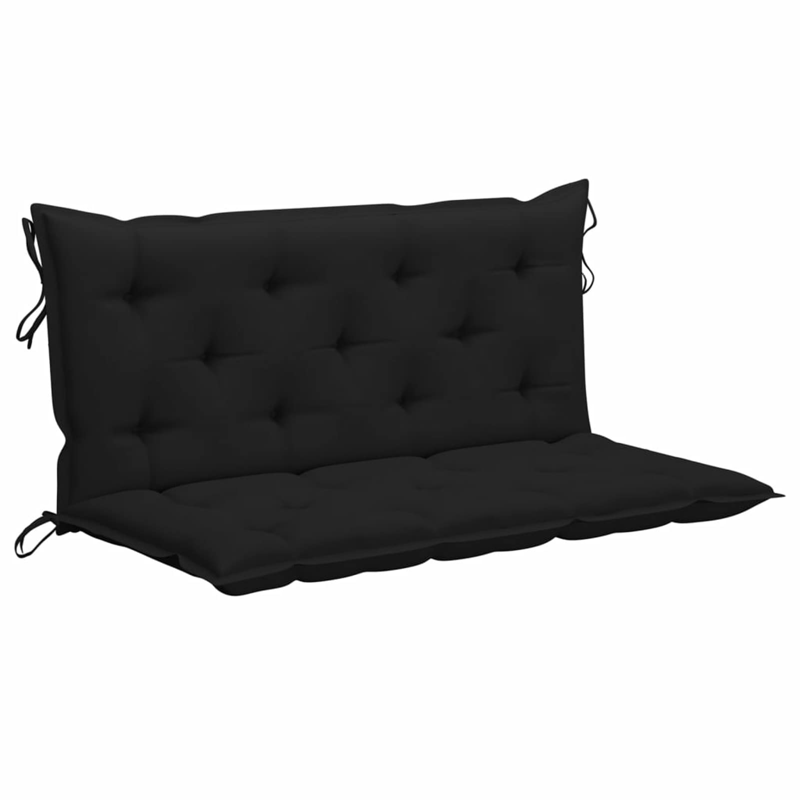 Cuscino per altalena Hollywood, cuscino per panca da giardino, cuscino per panchina, cuscino per sedia a dondolo da giardino, 150 cm, in tessuto antracite