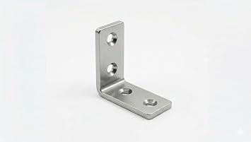 15x25 mm L Masa G nye 10 Adet - Paslanmaz  elik K e Birle tirici ve Mobilya Sabitleyici - K k Boy Metal K ebent L Braket Seti