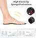 Magnetic Insoles, Acupressure Insoles for Women, Men, (Black, L, Trimmable)