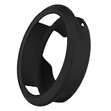 AWADUO Garmin vivomove HR Silicone Protective Case Cover Shell, Smartwatch Protective Case for Garmin vivomove HR Hybrid Smartwatch, Soft and Durable(Silicone Black)