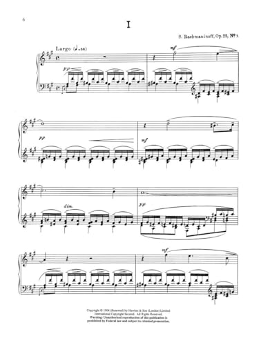 Complete Preludes, Op. 3, 23, 32: Piano Solo: Schirmer Library of Classics Volume 2001 Nfmc 2024-2028 Selection