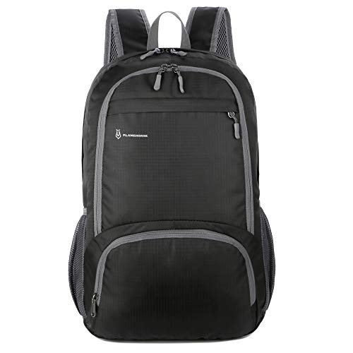 DECDEAL Mochila dobrável leve Homens Mulheres Mochila impermeável embalável Viagem Caminhada Daypack