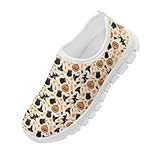 Pointodoor Kids Shoes Halloween Walking Sneakers Boys Girls Lightweight Fashion Slip on Shoes Witch Pumpkin Bat Tennis Fitness Sneakers