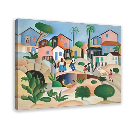 Impression sur toile Hill of The Favela décoration murale salon bureau 20x30