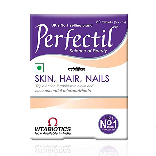 MH Group Vitabiotics Perfectil Skin, Hair & Nails Multivitamin Supplement â 30 Tablets