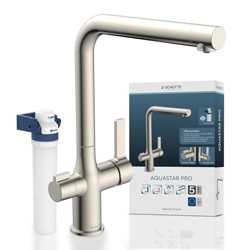 SCHÜTTE 99805 AQUASTAR PRO Trinkwasser-Spültischarmatur mit...