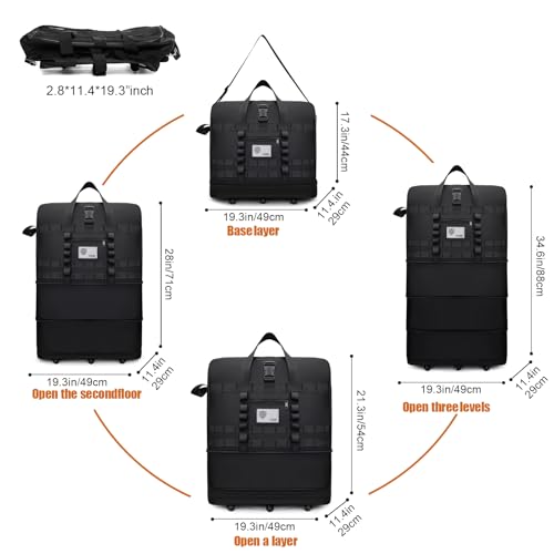 KDW Foldable suitcase KDW000888 の商品画像 3
