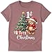 1st to 99th Christmas Custom T-Shirt – Personalized Holiday Shirt with Custom Backside Text, Year or Name | Handmade Christmas Outfit for Baby, Kids & Family