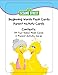 Sesame Street Educational Flashcards-Beginning Words with Zoe