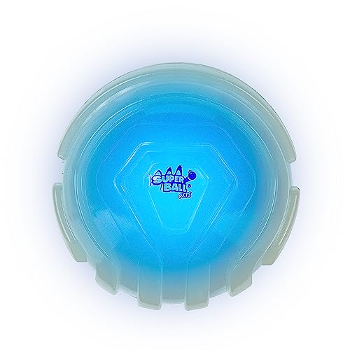 Jazwares Wham-O Pets SuperBall Bounce Glow Light - 2.5-Inch Light-Up Dog Ball with Encased LED Light and Durable BPA Free Rubber - Image 3