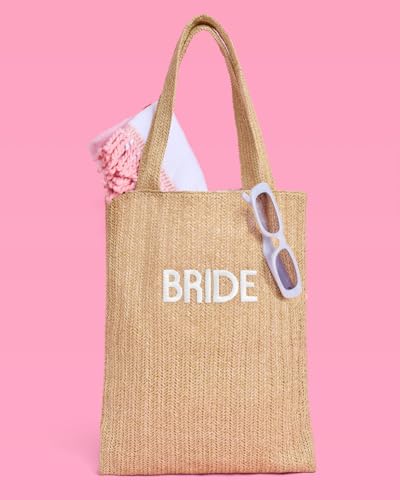Bolso tote de playa para novia miniatura 7