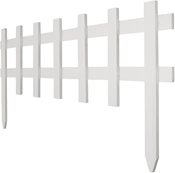 Deflecto 18" X3 Wood Picket Fence