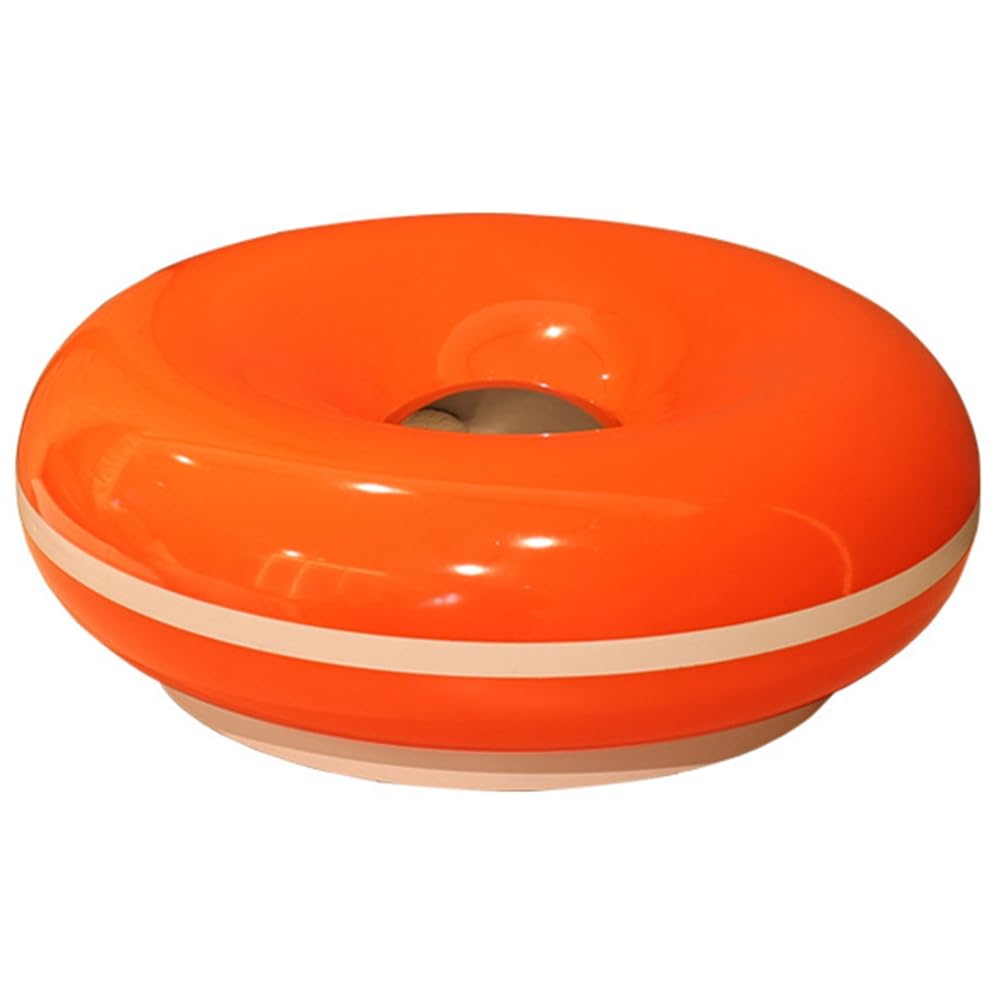 Lampe de table donut avec batterie rechargeable USB pour salon et chevet