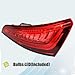 SHINESELL LED Tail Light Assembly Compatible With 2013-2017 Audi Q5 Taillight Tail Lamp Brake Lamp Rear Light Backup Light Replacement Right Passenger Side Partslink#8R0945094D