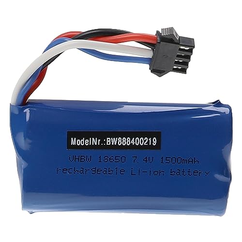 Batterie Li-ION vhbw 1500mAh pour prolonger vos sessions de pilotage RC
