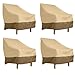 Classic Accessories Veranda High Back Dining Patio Chair Cover (4-Pack)
