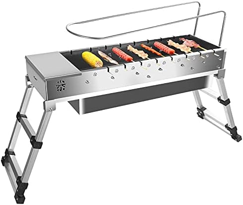 Spark4grill Automatic Rotating Charcoal BBQ Grill Barbecue Stainless Steel(complete set)