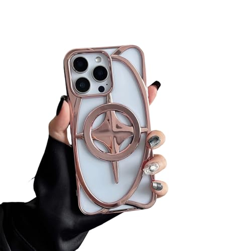 Coque magnétique iPhone 14 Plus Star fine anti-chute avec système de refroidissement plaqué