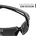 Mechanix Wear: Vision Type-X Safety Glasses with Advanced Anti Fog, Scratch Resistant, Black Frame, Protective Eyewear, Lightweight Glasses, Ventilated Temples, For Outdoor Use (Smoke Lens)