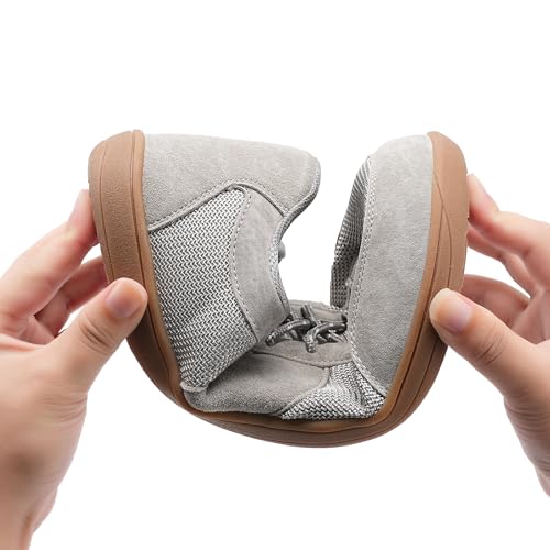 Image of Barefoot Shoes for Men, Spacious Toe Box Zero Drop Minimalist Walking Sneakers, Breathable Lightweight Non-Slip Casual Shoes