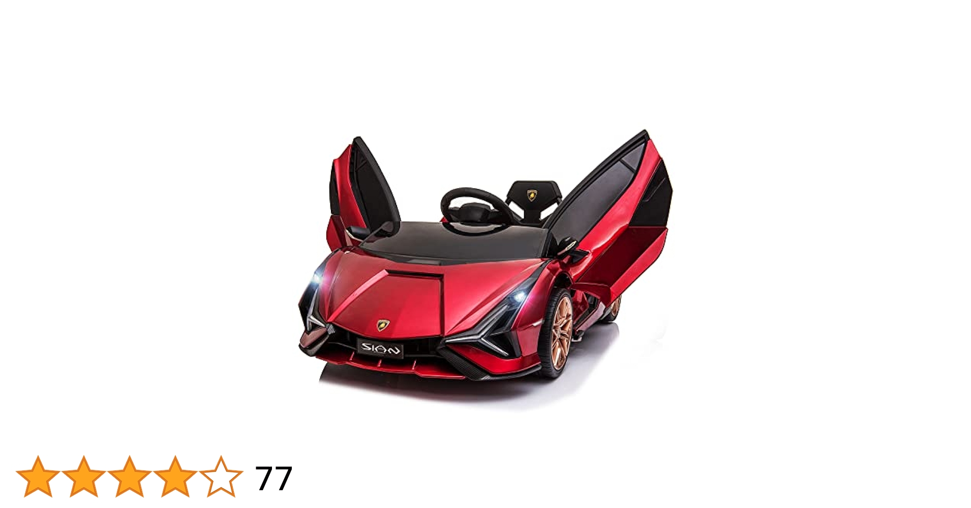 乗用ラジコンランボルギーニ Sian レッド ゴールドホイール 楽天市場】☆限定特価☆ 乗用ラジコン ランボルギーニ シアン