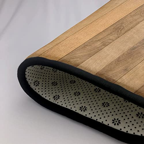 Area Rugs For Living-Room, Wood Panels Printed Bedroom Carpets Non-Slip Floor Mat, Office 60X39 Inch Rugs #TOP4