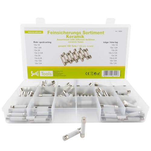 6x30 mm Glassicherungen