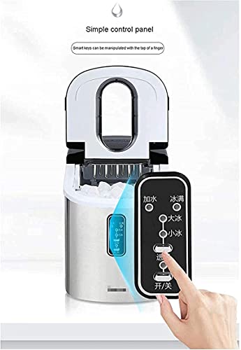 MHGD Eismaschine Arbeitsplatte 16 kg EIS in 24 Stunden Elektrische Eismaschine Perfekt für Zuhause/Küche/Büro – Bild 4