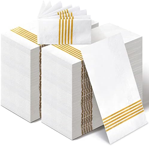 Amazon.com: 200 Pack Disposable Hand Towels for Bathroom Paper Hand Towels Disposable Guest ...