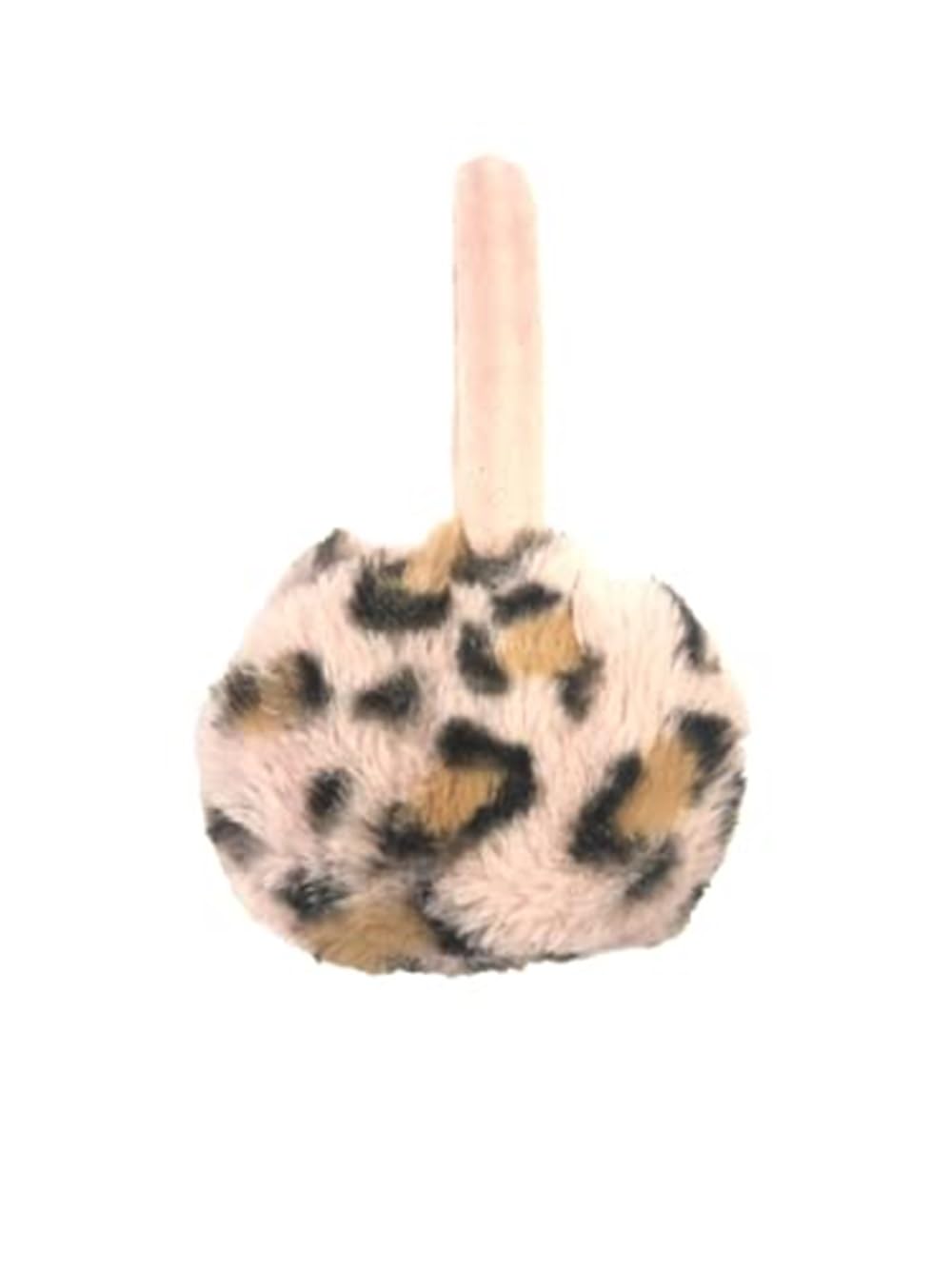 Unisex Animal Print Winter Fur Earmuffs (Brown)-picture-13