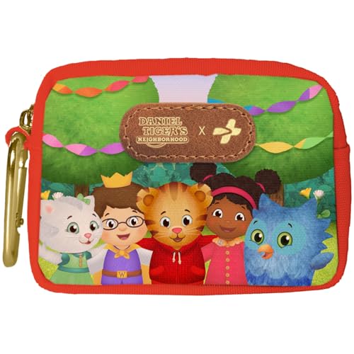 Image of KeepGoing Daniel Tiger's Small Travel First Aid Kit Kids - 60 Pc. Mini First Aid Kit for Purse, Diaper Bag, & Backpack with Latex-Free Bandages - 4 Oz., & 4.5 x 3.5 x 2 in, TSA-Approved