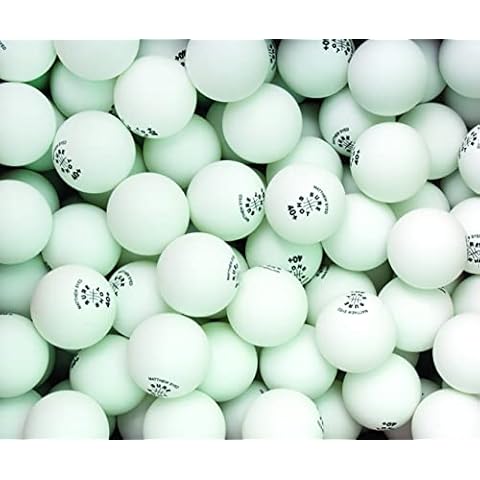 Sure Shot Matthew Syed Bulk Table Tennis Balls - box of 144,White Cover