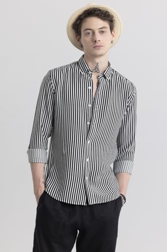 Image of SNITCH Stripehaven Green Stripe Shirt