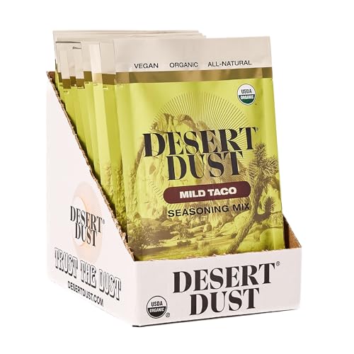 Desert Dust Mild Taco Seasoning | Organic, Gluten-Free, Vegan |