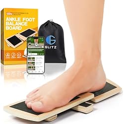 Ankle Balance Board Foot Strengthener Trainer for Sprained Ankle, Stability Exercises, Physical Therapy, Plantar Fasciitis Relief, Posture Correction, Balance Training
