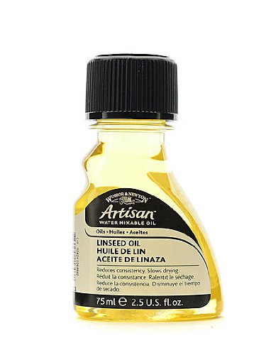 Winsor & Newton Artisan Water Mixable Mediums linseed oil 75 ml [PACK OF 2 ]