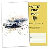 ✔【DAS PERFEKTE GESCHENK】: Ob Freundin, Schwester, Tochter, Tante, Arbeitskollegin, Cousine oder Nachbarin - sobald du von deiner oder der Schwangerschaft eines dieser lieben Menschen erfährst, ist eine Mutterpasshülle für den Mutterpass die perfekte Geschenkidee. Es ist schön, sich selbst zu beschenken oder einer anderen werdenden Mama auf stilvolle Art zu gratulieren. Ideal um werdenden Mamas während der Schwangerschaft und darüber hinaus Freude zu bereiten.