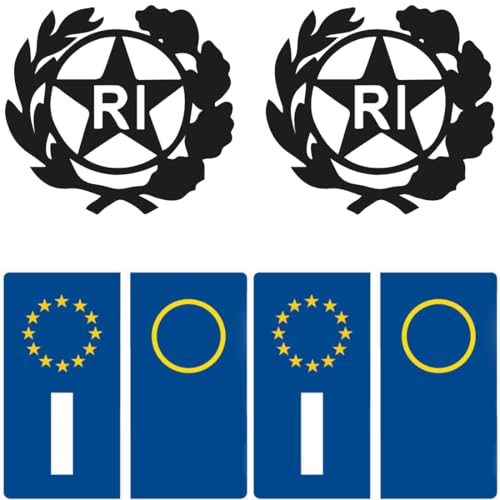 🛠️ Facile da Applicare – Nessun attrezzo necessario: basta pulire la superficie della targa e applicare l’adesivo con una semplice pressione manuale.