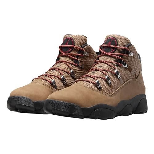 Nike Men's Jordan Winterized 6 Rings Rocky Tan/Black-Varsity Red (FV3826 202) - 8