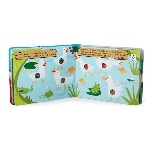 Melissa & Doug Poke-a-Dot! Old MacDonald’s Farm, Interactive Children's Board Book with Buttons to Pop, Educational Sensory Toy for Toddlers & Preschoolers Ages 3+ - FSC Certified - Image 5