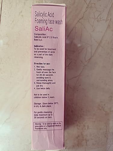 Image of Sali-Ac Foaming Face Wash (60 ml)