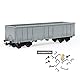 Evemodel 3Stk H0 Offener Güterwagen Hochbordwagen Transport Containerwagen Eaos der SBB Modellbau Dekor