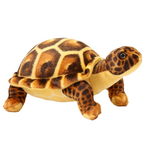 Tortuga Rellena |.Animal de peluche de tortuga, peluche lindo realista de 12 pulgadas, juguetes de vida marina realistas ultrasuaves y respetuosos con la piel, buenos para cumpleaños de niños