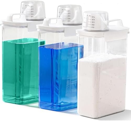 1 Dispensador de detergente líquido para lavanderia para organiza...