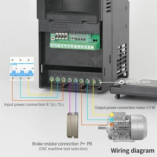 Variateur de vitesse 1.5kW protégez votre moteur triphasé