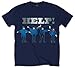 Produktbild The Beatles Help Silver Logo Navy T Shirt: XXL